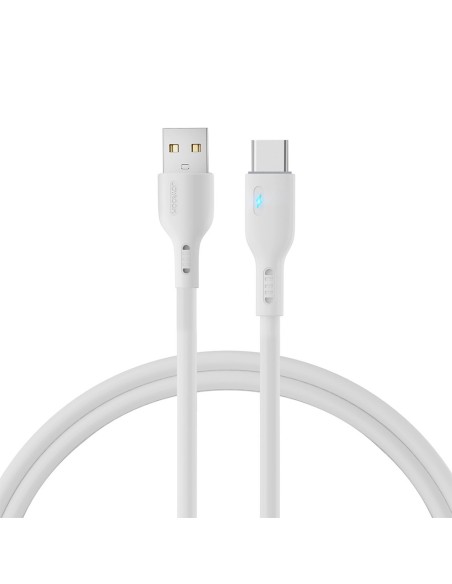 Kabelis su LED indikatoriumi USB - USB-C 3A 1,2m baltas
 
Kabelis su LED indikatoriumi USB - USB-C 3A 1,2m baltas