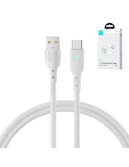 Kabelis su LED indikatoriumi USB - USB-C 3A 1,2m baltas
 
Kabelis su LED indikatoriumi USB - USB-C 3A 1,2m baltas