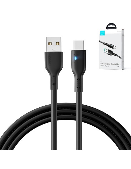 Kabelis su LED indikatoriumi USB - USB-C 3A 2m juodas
 
Kabelis su LED indikatoriumi USB - USB-C 3A 2m juodas