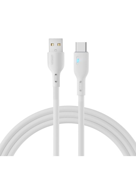 Kabelis su LED indikatoriumi USB - USB-C 3A 2m baltas
 
Kabelis su LED indikatoriumi USB - USB-C 3A 2m baltas