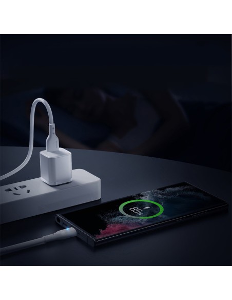 Kabelis su LED indikatoriumi USB - USB-C 3A 2m baltas
 
Kabelis su LED indikatoriumi USB - USB-C 3A 2m baltas