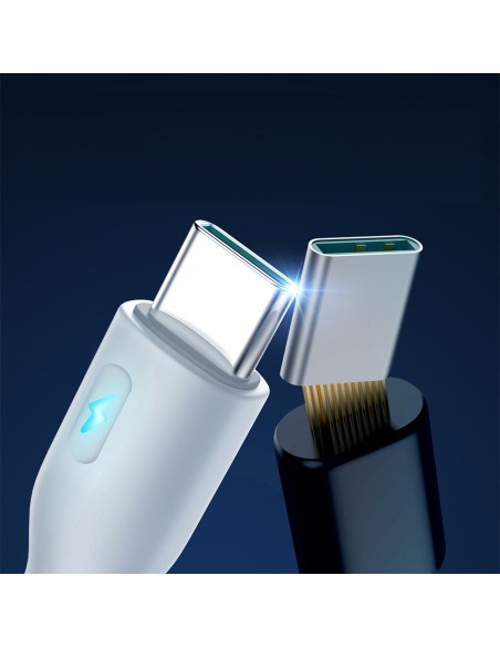 Kabelis su LED indikatoriumi USB - USB-C 3A 2m baltas
 
Kabelis su LED indikatoriumi USB - USB-C 3A 2m baltas