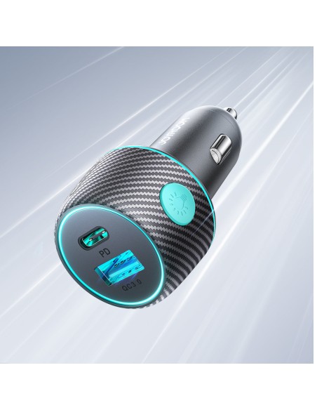 60 W PD USB-C USB-A automobilinis įkroviklis, juodas
 
60 W PD USB-C USB-A automobilinis įkroviklis, juodas