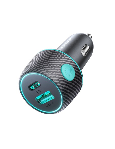 60 W PD USB-C USB-A automobilinis įkroviklis, juodas
 
60 W PD USB-C USB-A automobilinis įkroviklis, juodas