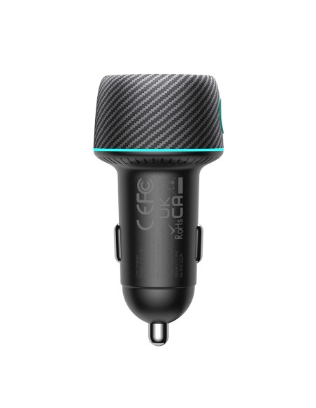 60 W PD USB-C USB-A automobilinis įkroviklis, juodas
 
60 W PD USB-C USB-A automobilinis įkroviklis, juodas