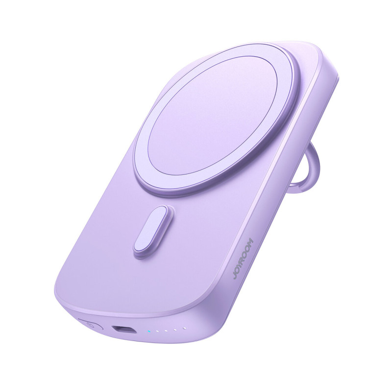 
6000 mAh belaidis maitinimo blokas su 20 W MagSafe indukciniu įkrovikliu, violetinė

