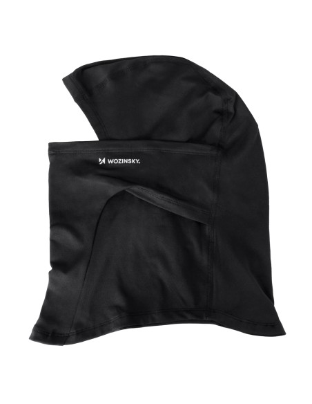 Balaklava termoaktyvi balaklava po šalmu juoda