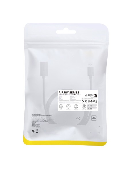 
USB 3.0 ilgintuvas 1m juodas
