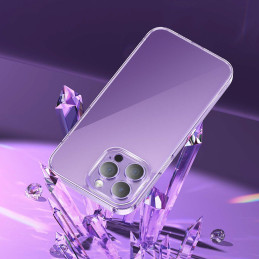 
Dėklas iPhone 14 Pro Max, šarvuotas dangtelis + grūdintas stiklas SET
