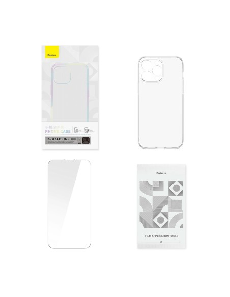 Dėklas iPhone 14 Pro Max, šarvuotas dangtelis + grūdintas stiklas SET
 
Dėklas iPhone 14 Pro Max, šarvuotas dangtelis + grūdintas stiklas SET