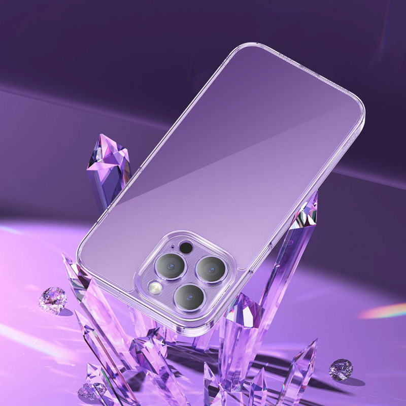 Dėklas iPhone 14 Pro, šarvuotas dangtelis + grūdintas stiklas KOMPLEKTAS