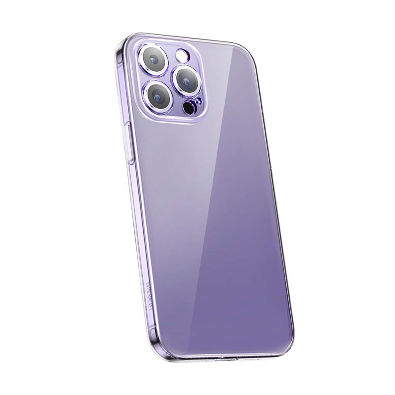 Dėklas iPhone 14 Pro Max plonu dangteliu Simple 2 Case skaidrus