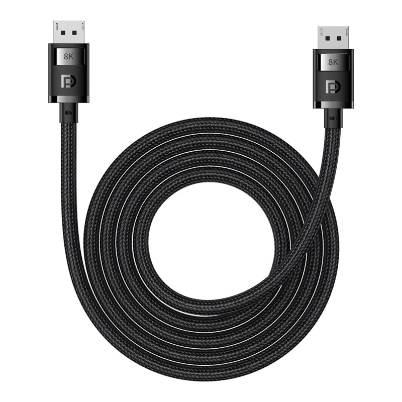 DisplayPort 8K 60Hz High Definition Series 1,5 m juodas kabelis
DisplayPort 8K 60Hz High Definition Series 1,5 m juodas kabelis