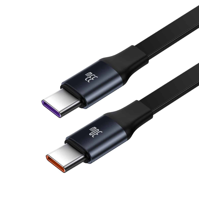 2in1 Automobilinis įkroviklis 33W 2x USB-C Enjoyment juoda