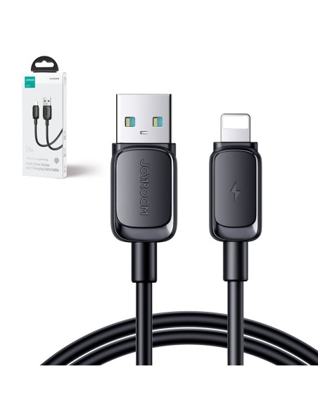 Kabelis iPhone Lightning - USB 2.4A 480Mbps 2m juodas
 
Kabelis iPhone Lightning - USB 2.4A 480Mbps 2m juodas