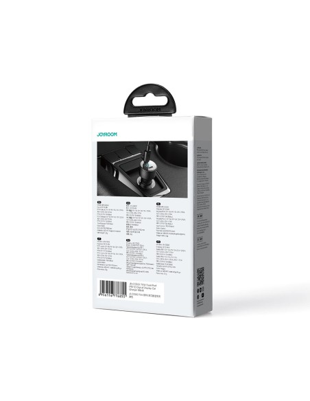 Automobilinis įkroviklis su LED voltmetru 53W USB-C USB juodas
 
Automobilinis įkroviklis su LED voltmetru 53W USB-C USB juodas