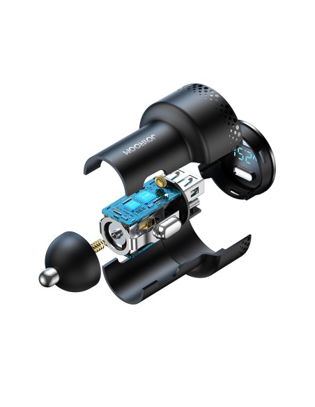 Automobilinis įkroviklis su LED voltmetru 53W USB-C USB juodas
 
Automobilinis įkroviklis su LED voltmetru 53W USB-C USB juodas