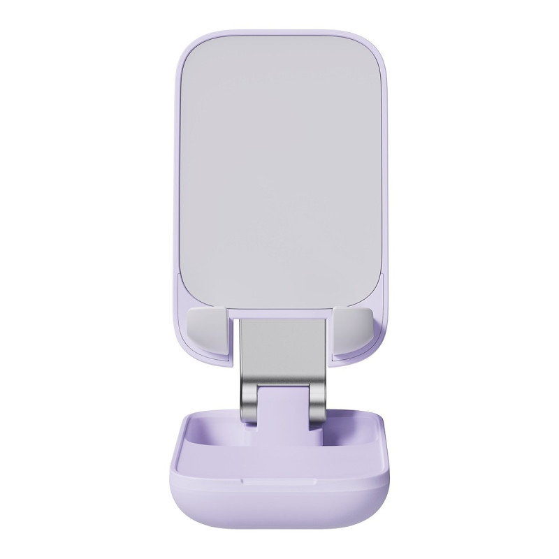 Seashell serijos reguliuojamas telefono stovas, violetinė