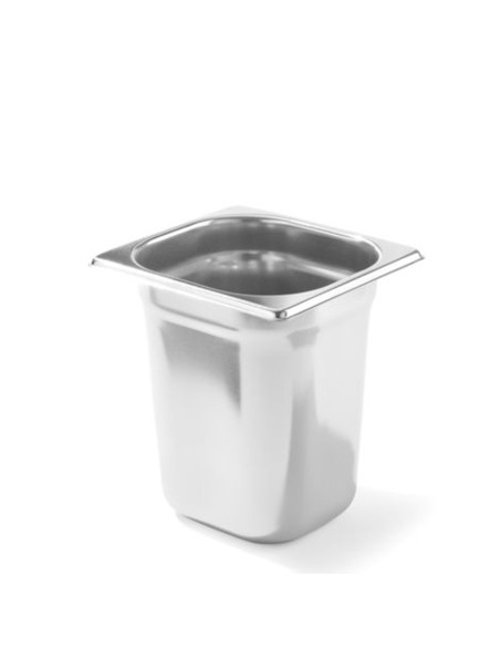 GN 1/6 nerūdijančio plieno konteineris Profi Line aukštis 150 mm - Hendi 801710