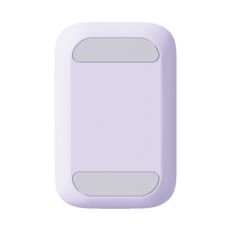 2 viename Reguliuojamas stovas telefono stovas su veidrodžiu Seashell Series violetinė