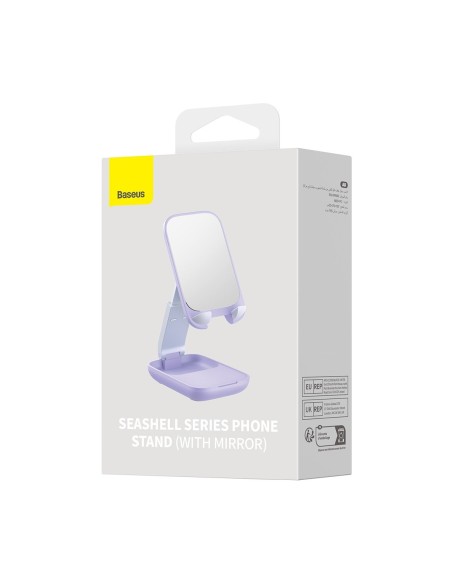 2 viename Reguliuojamas stovas telefono stovas su veidrodžiu Seashell Series violetinė
 
2 viename Reguliuojamas stovas telefono stovas su veidrodžiu Seashell Series violetinė