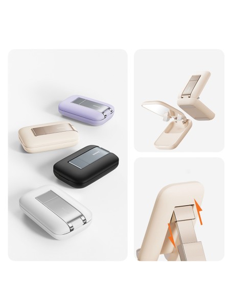 2 viename Reguliuojamas stovas telefono stovas su veidrodžiu Seashell Series smėlio spalvos
 
2 viename Reguliuojamas stovas telefono stovas su veidrodžiu Seashell Series smėlio spalvos