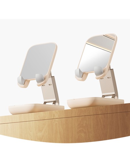 2 viename Reguliuojamas stovas telefono stovas su veidrodžiu Seashell Series smėlio spalvos
 
2 viename Reguliuojamas stovas telefono stovas su veidrodžiu Seashell Series smėlio spalvos