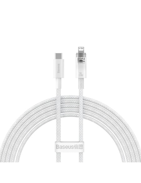 Pintas kabelis iPhone Explorer Series USB-C - Lightning 20W 2m baltas
 
Pintas kabelis iPhone Explorer Series USB-C - Lightning 20W 2m baltas