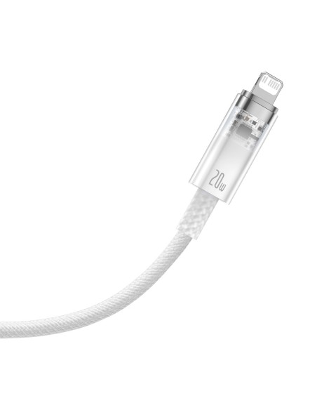 Pintas kabelis iPhone Explorer Series USB-C - Lightning 20W 2m baltas
 
Pintas kabelis iPhone Explorer Series USB-C - Lightning 20W 2m baltas