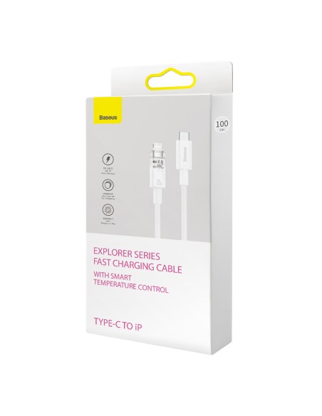 Pintas kabelis iPhone Explorer Series USB-C - Lightning 20W 2m baltas
 
Pintas kabelis iPhone Explorer Series USB-C - Lightning 20W 2m baltas