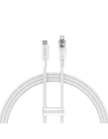 Pintas kabelis iPhone Explorer Series USB-C - Lightning 20W 1m baltas
 
Pintas kabelis iPhone Explorer Series USB-C - Lightning 20W 1m baltas