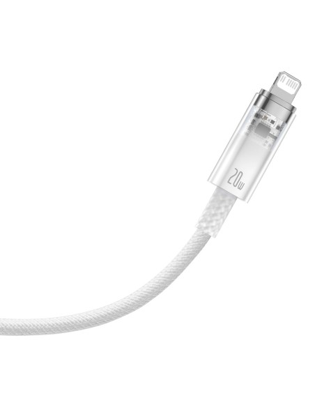 Pintas kabelis iPhone Explorer Series USB-C - Lightning 20W 1m baltas
 
Pintas kabelis iPhone Explorer Series USB-C - Lightning 20W 1m baltas
