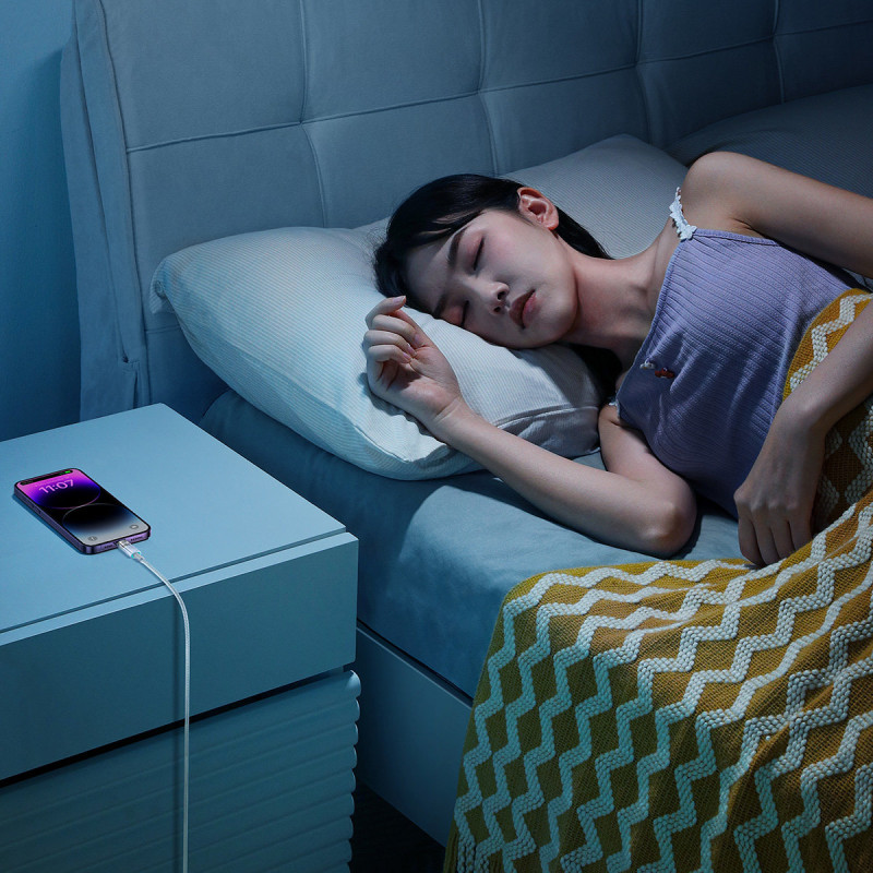 
Pintas kabelis iPhone Explorer Series USB - Lightning 2.4A 2m baltas
