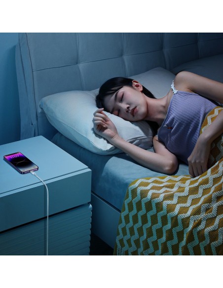 
Pintas kabelis iPhone Explorer Series USB - Lightning 2.4A 2m baltas
