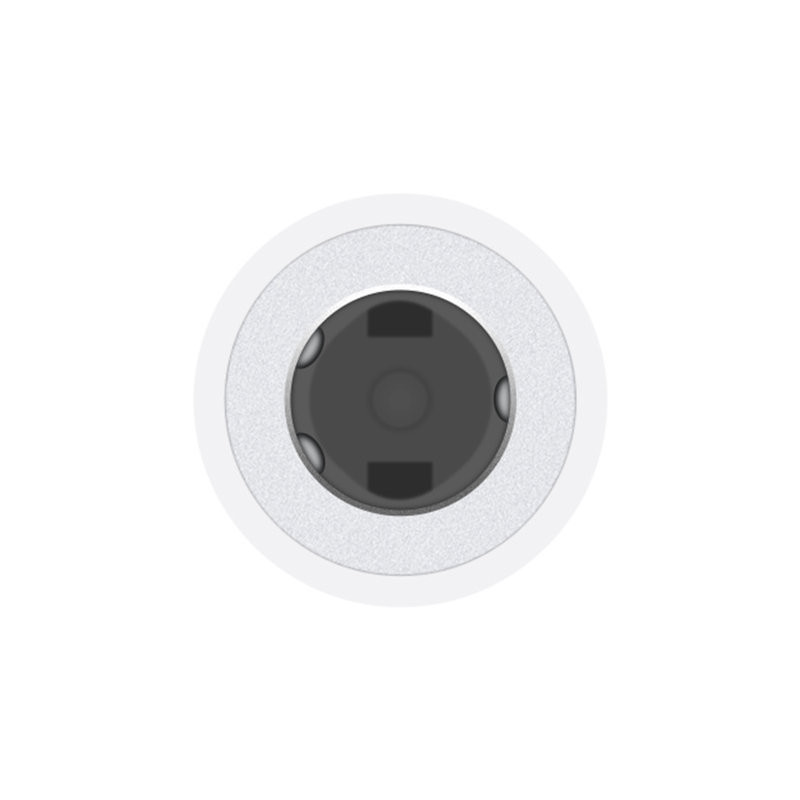 Apple originalus Lightning iki 3,5 mm mini lizdo ausinių adapteris, baltas