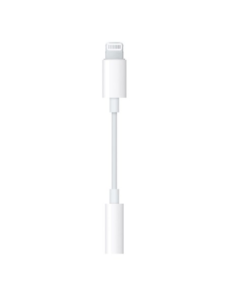 Apple originalus Lightning iki 3,5 mm mini lizdo ausinių adapteris, baltas
 
Apple originalus Lightning iki 3,5 mm mini lizdo ausinių adapteris, baltas