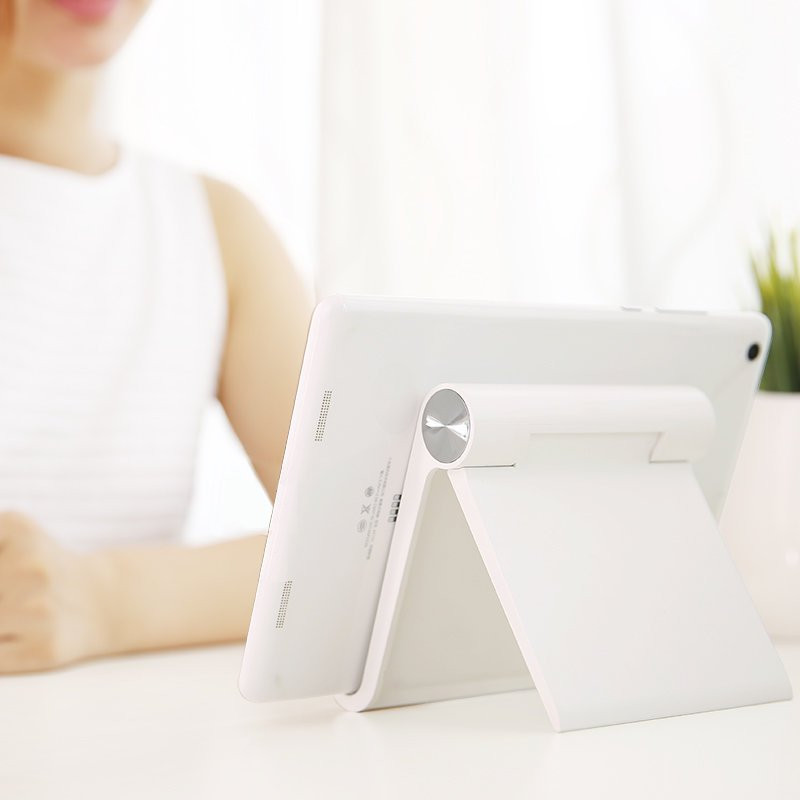 Stalo stovo stovo laikiklis telefono planšetei juodas