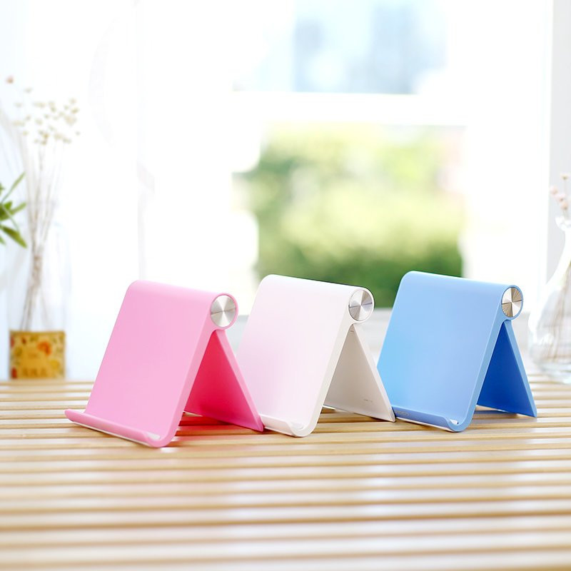 Stalo stovo stovo laikiklis telefono planšetei juodas