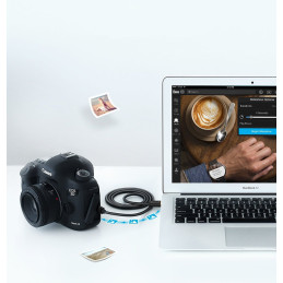 
USB - mini USB laidas 480Mbps 1m juodas
