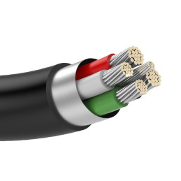 
USB - mini USB laidas 480Mbps 1m juodas
