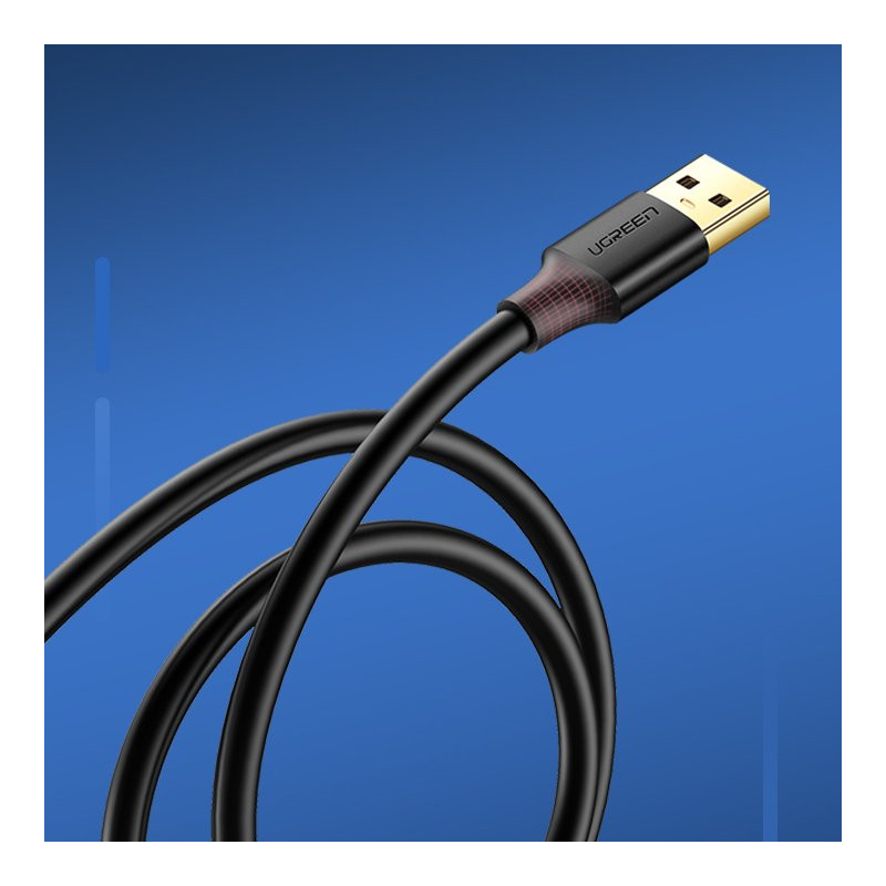 USB 3.0 ilgintuvas 1m juodas