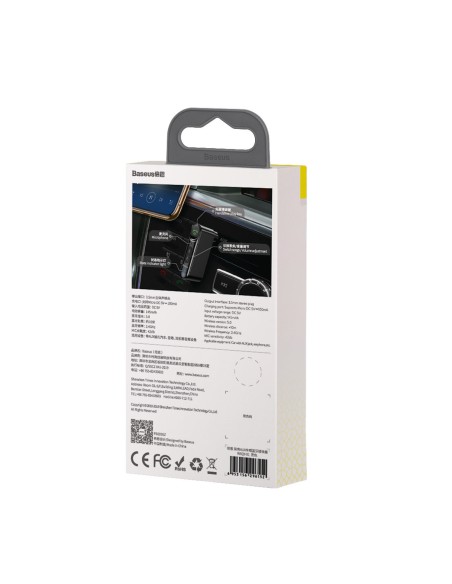 Bluetooth AUX automobilinio siųstuvo mini lizdas 3,5 mm Overseas Edition juodas
 
Bluetooth AUX automobilinio siųstuvo mini lizdas 3,5 mm Overseas Edition juodas