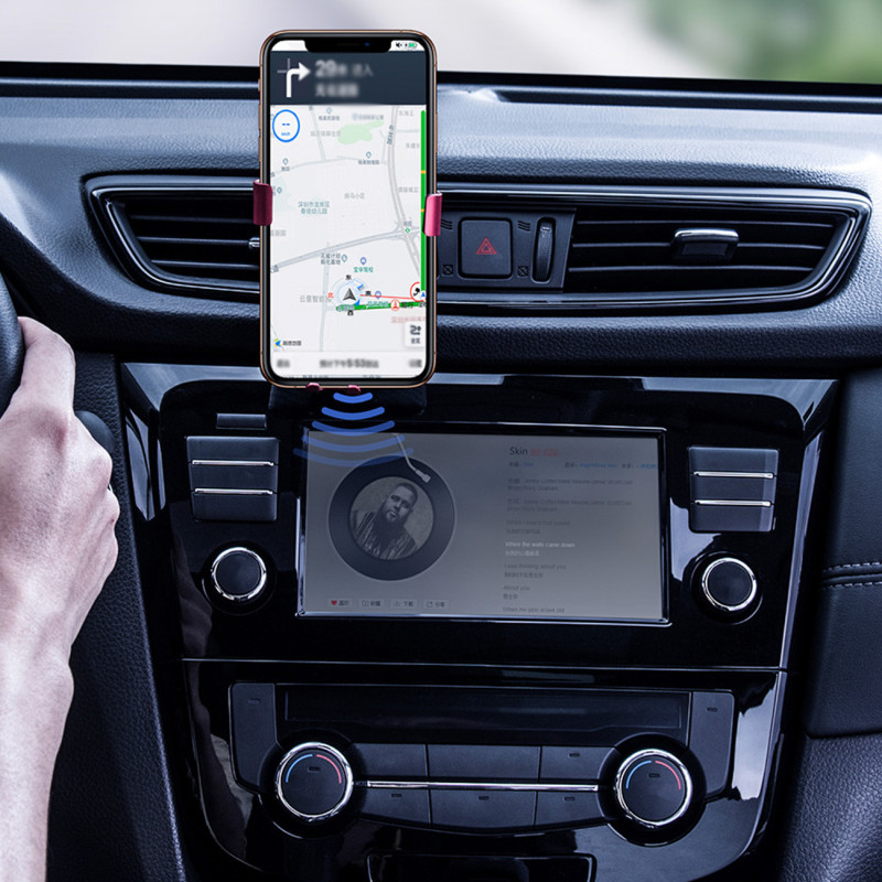 Bluetooth AUX automobilinio siųstuvo mini lizdas 3,5 mm Overseas Edition juodas