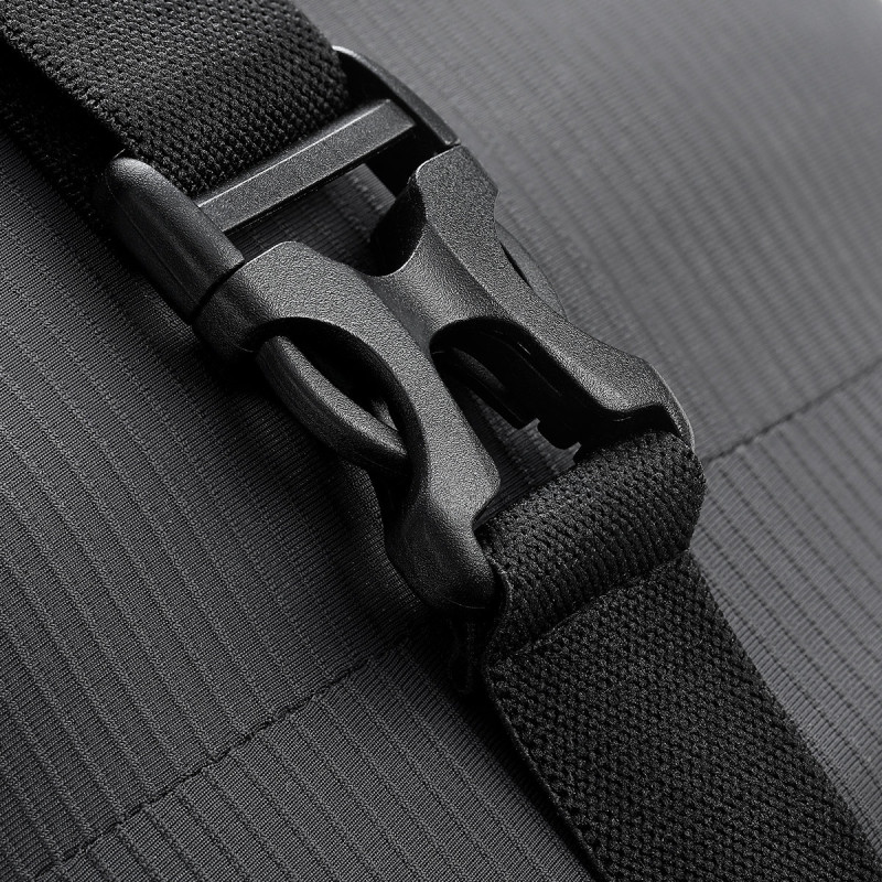Juosmens pagalvė atmintis ComfortRide automobiliui, juoda