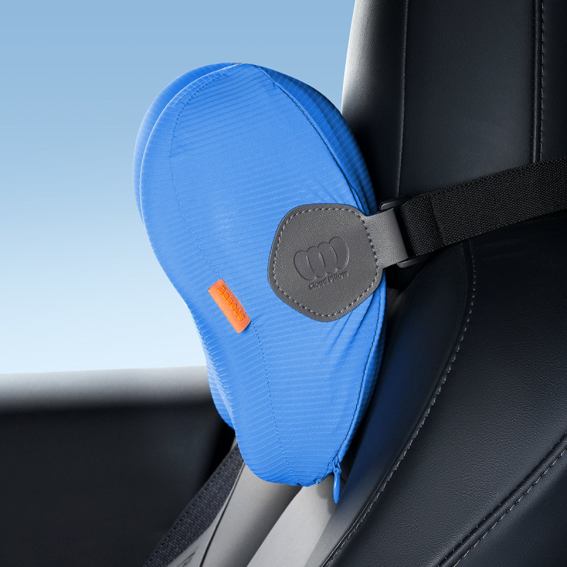 ComfortRide formos atminties automobilinė pagalvė, mėlyna