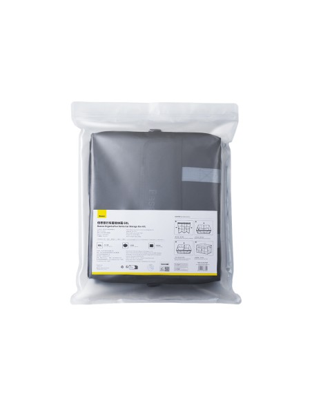 
Automobilio tvarkyklė bagažinės dėžė 60L OrganizeFun juoda
