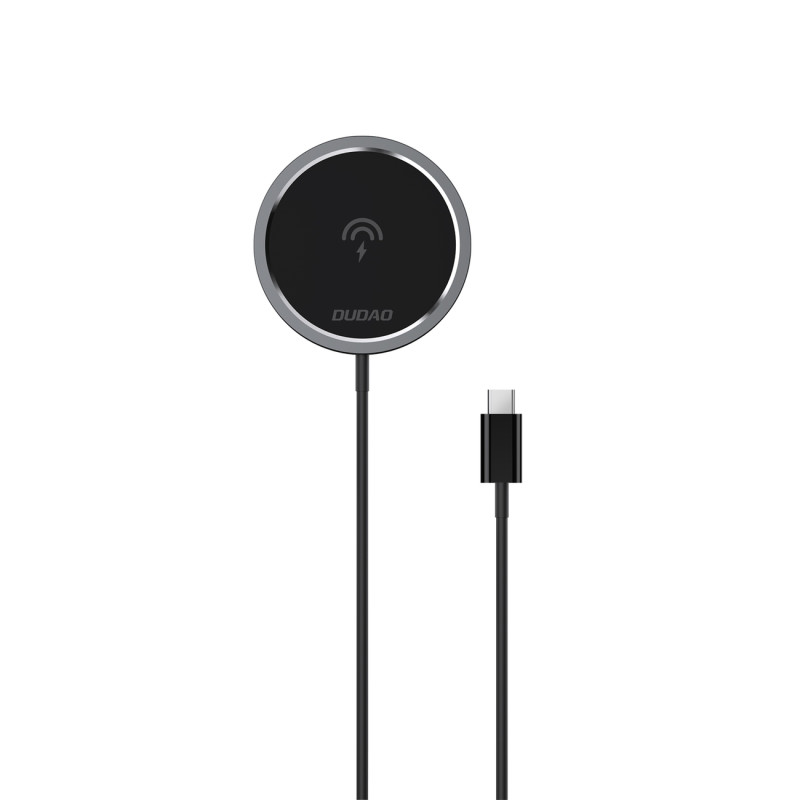 
Magnetinis indukcinis įkroviklis MagSafe 15W telefonui, juodas
