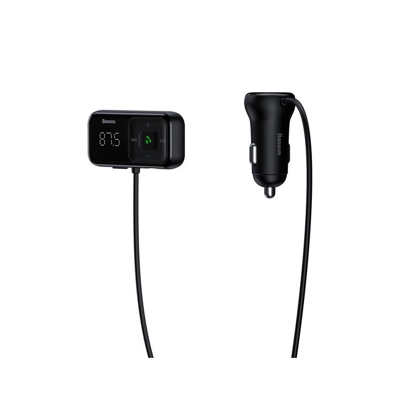 
Belaidis Bluetooth FM siųstuvas su įkrovikliu S-16 Overseas edition juodas

