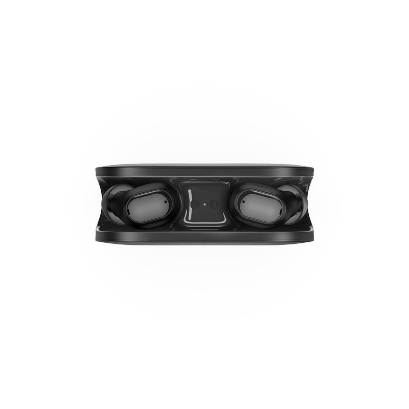 TWS Bluetooth 5.3 Bowie EZ10 belaidės ausinės, juodos