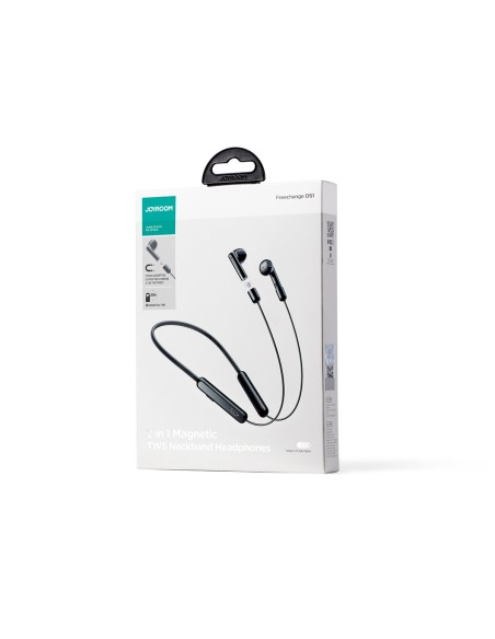 
NeckBand DS1 sportinės belaidės ausinės, juodos
